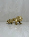 Pair of Vintage Brass Bulldogs - A Tribute to Fatherhood and Friendship