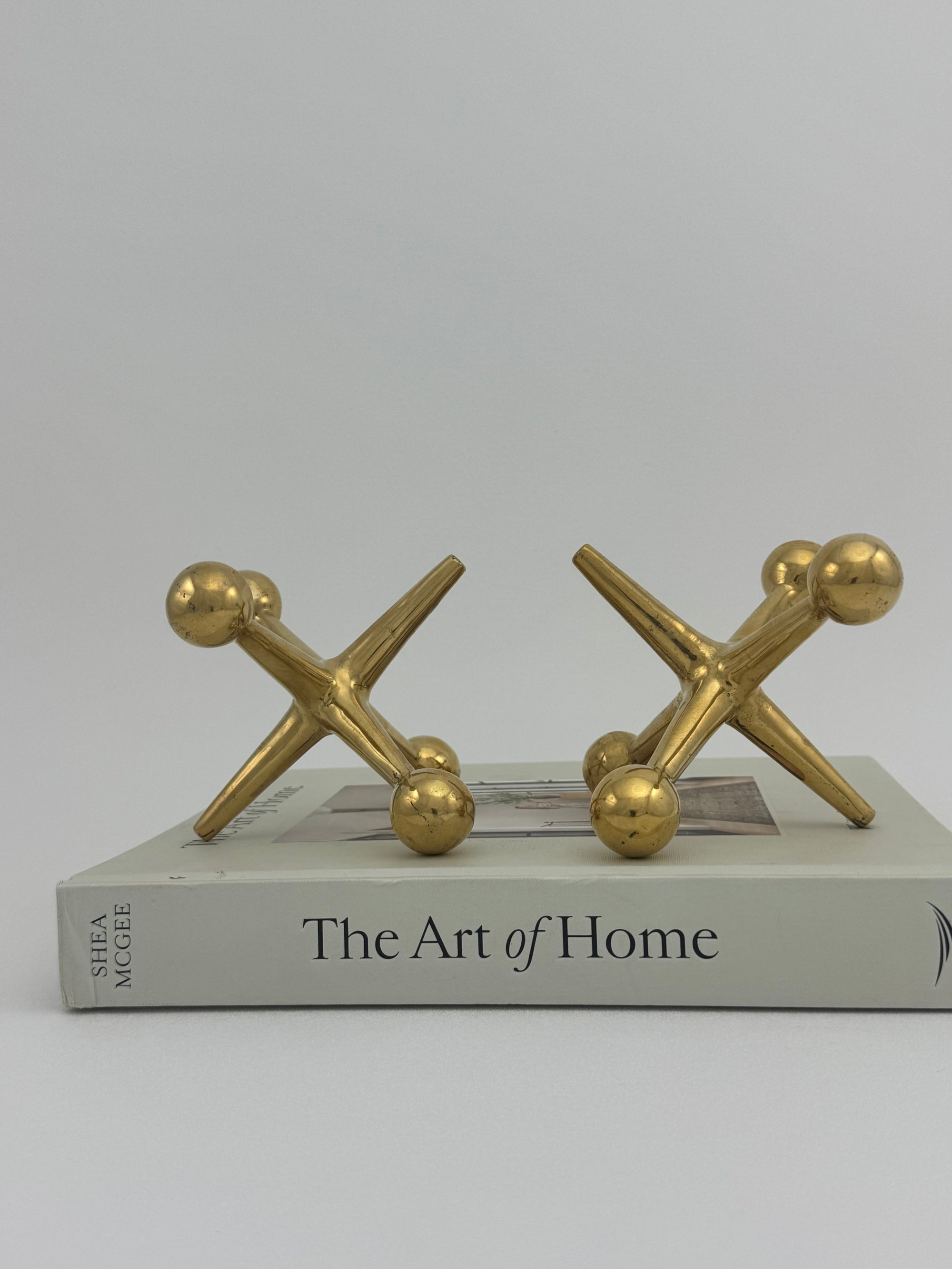 Vintage Brass Jax- A Pair