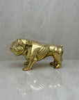 Large Vintage Brass Bulldog