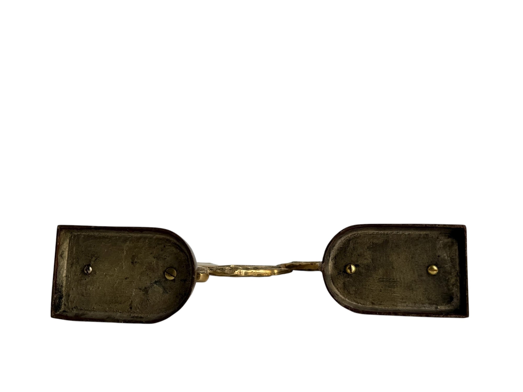 Vintage Brass Pegasus Horse Bookends (Set of Two)