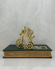 Vintage Brass "Hell on Wheels" Bicycle