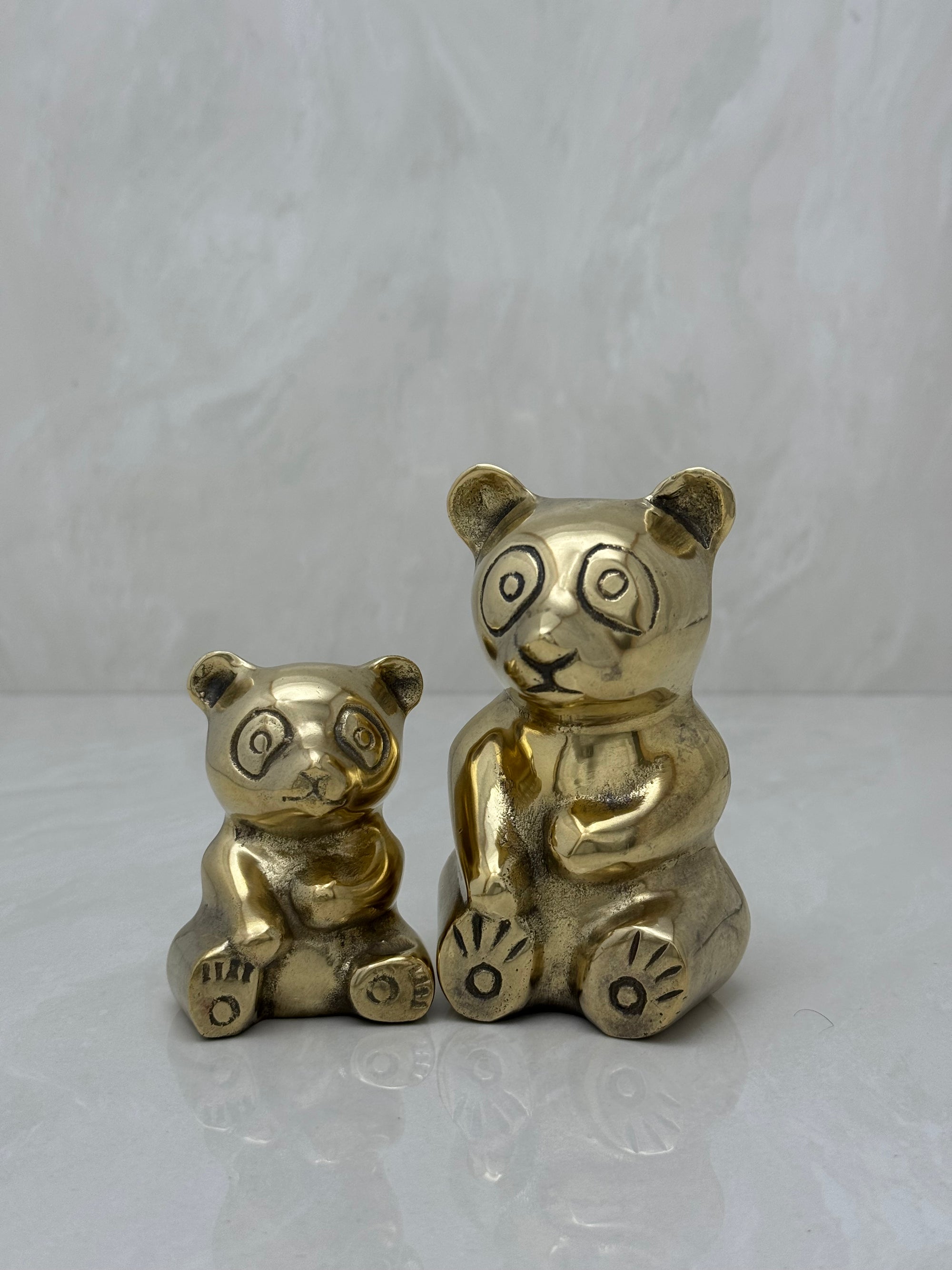 Vintage Mama Bear and Cub-A Pair