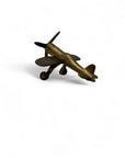 Small Vintage Brass Airplane