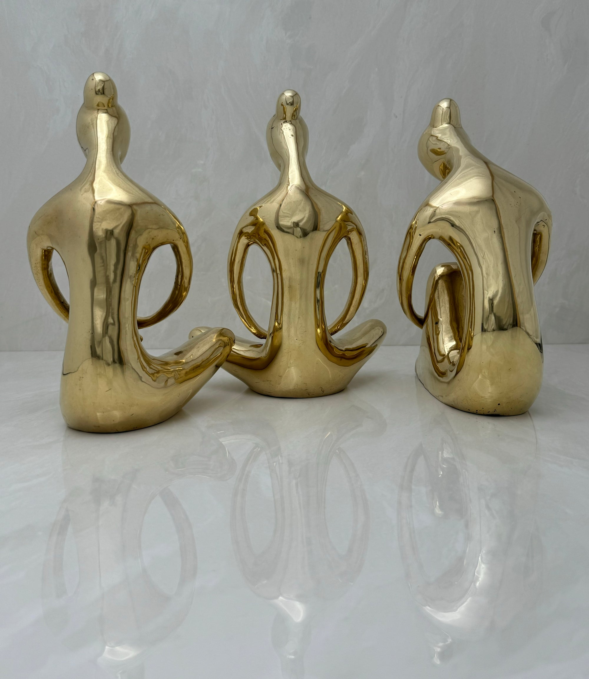 Vintage Brass Ladies-A Set of Three