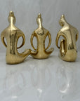 Vintage Brass Ladies-A Set of Three