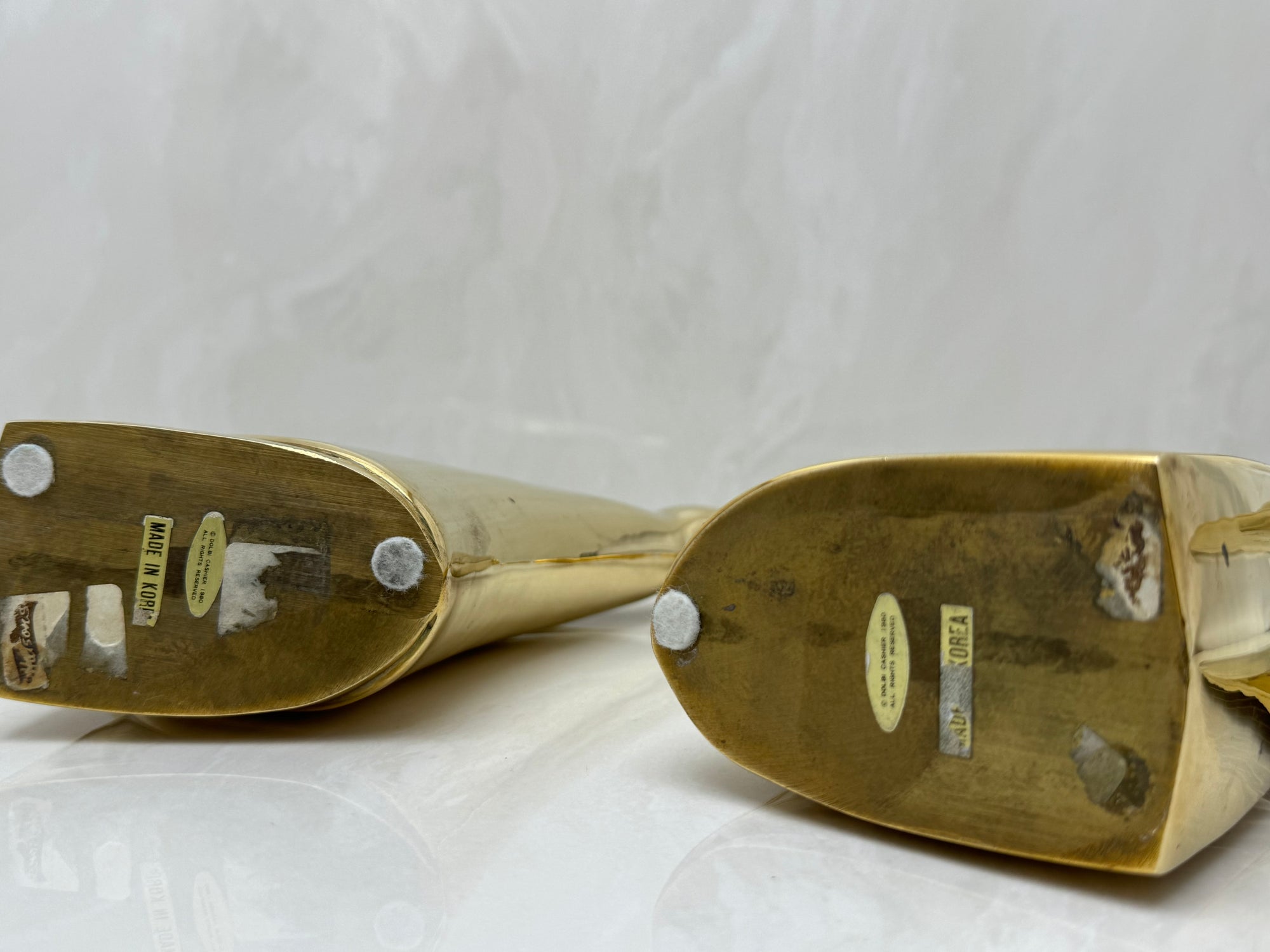 Dolbi Cashier Brass Birds-A Pair