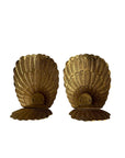 Vintage Brass Peacock Bookends – Regal Fan Tail Pair