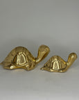 Vintage Brass Turtle Pals- A Pair