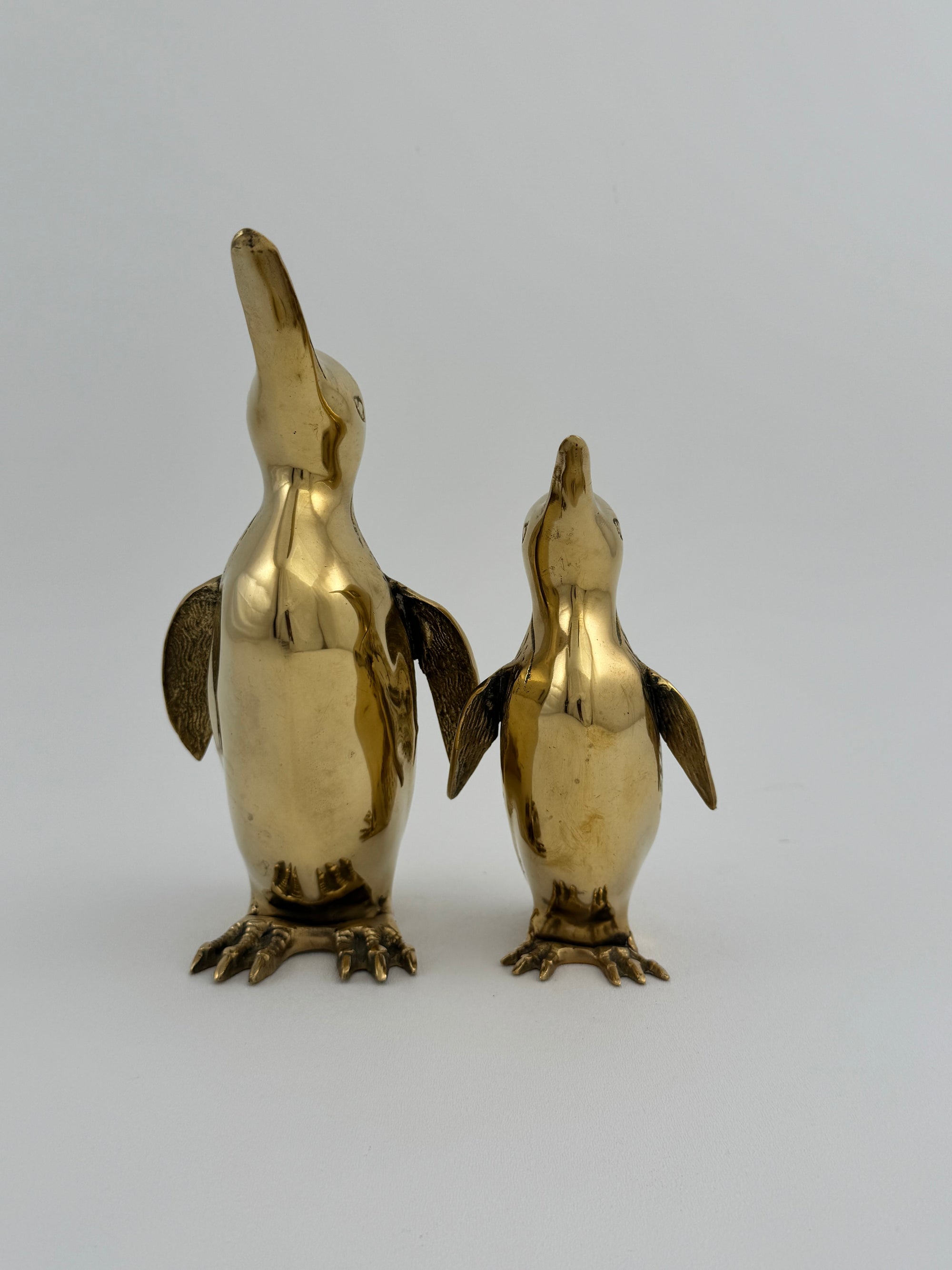 Vintage Brass Penguins-A Pair