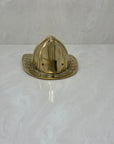 Vintage Brass Fireman’s Hat-A Figurine