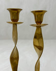 Vintage Brass Candlestick Holder