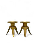 Vintage Brass Candlestick Holders -A Pair