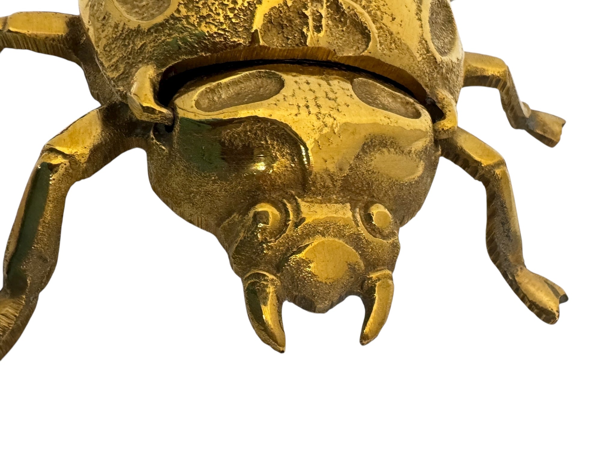 Vintage Brass Ladybug