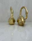 Vintage Brass Flamingos-A Pair