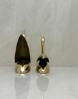 Vintage MCM Brass Swans- A Pair