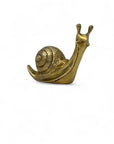 Vintage Brass Snail-Large