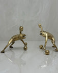 Vintage Brass Workout Frogs-A Pair