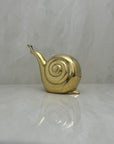 Large Vintage Brass Snail-By Dolbi Cashier