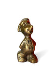 Vintage Brass Dapper Dog