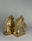 Vintage Brass Horsehead Figurines/Bookends