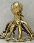 Vintage Brass Octopus- A Pair