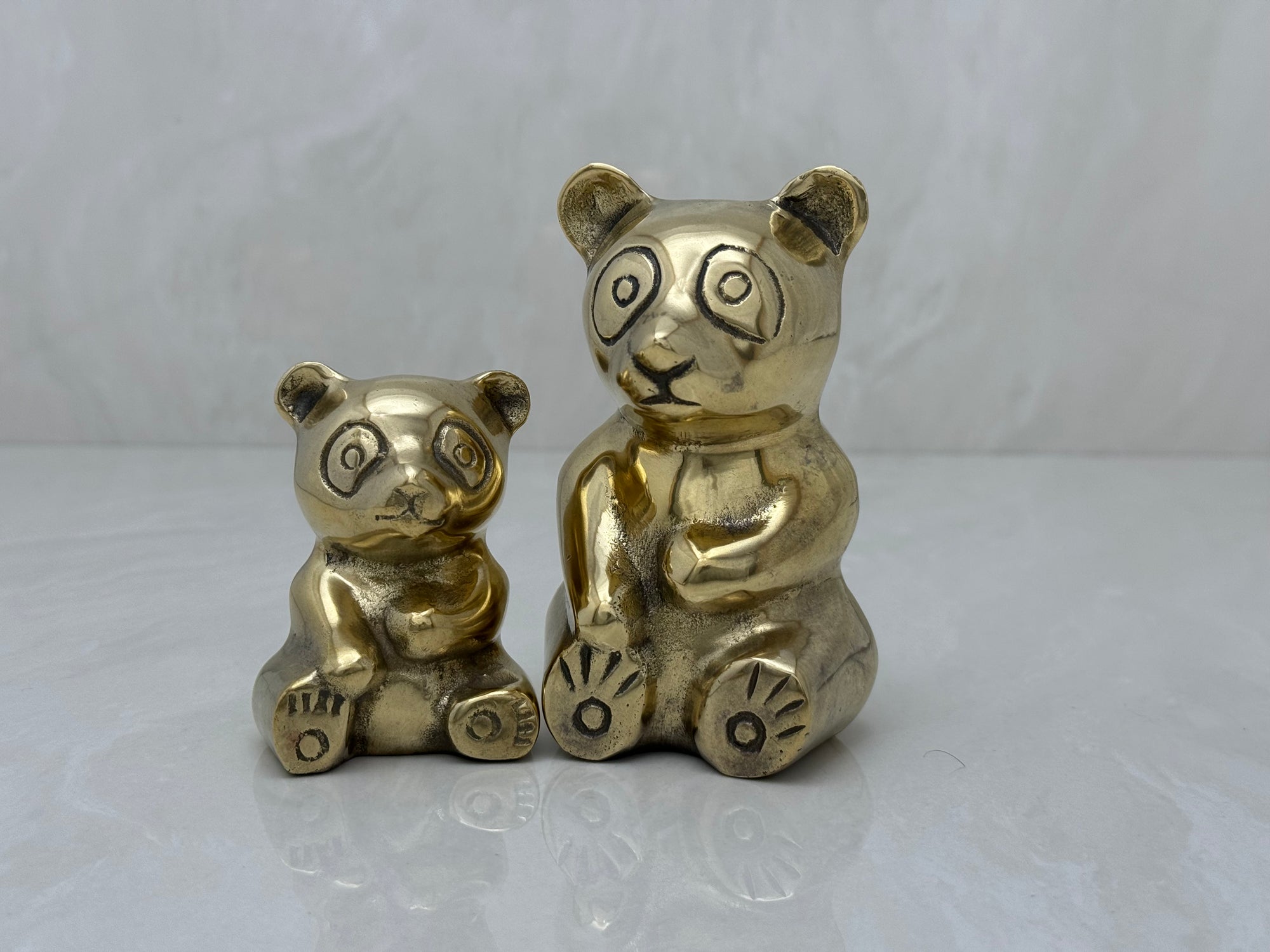 Vintage Mama Bear and Cub-A Pair