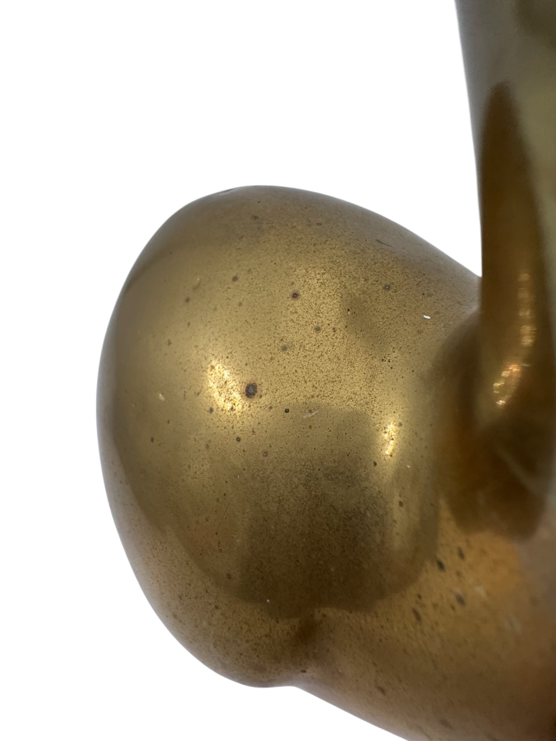 Vintage Brass Flamingo Pair | Mid-Century Sculptural Birds | Made in Korea