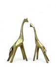 Vintage Brass Giraffes-A Pair