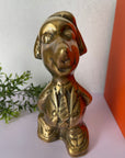 Vintage Brass Dapper Dog