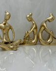 Vintage Brass Ladies-A Set of Three