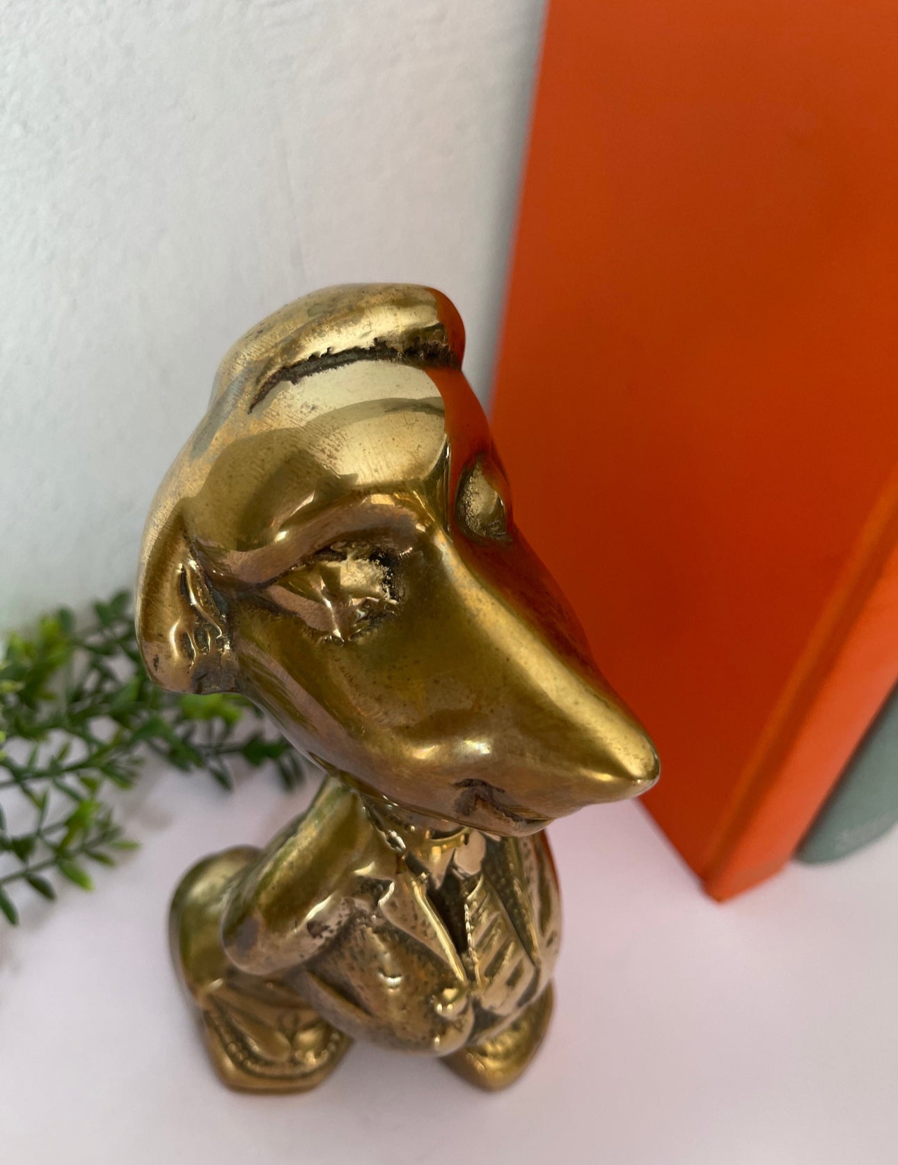 Vintage Brass Dapper Dog