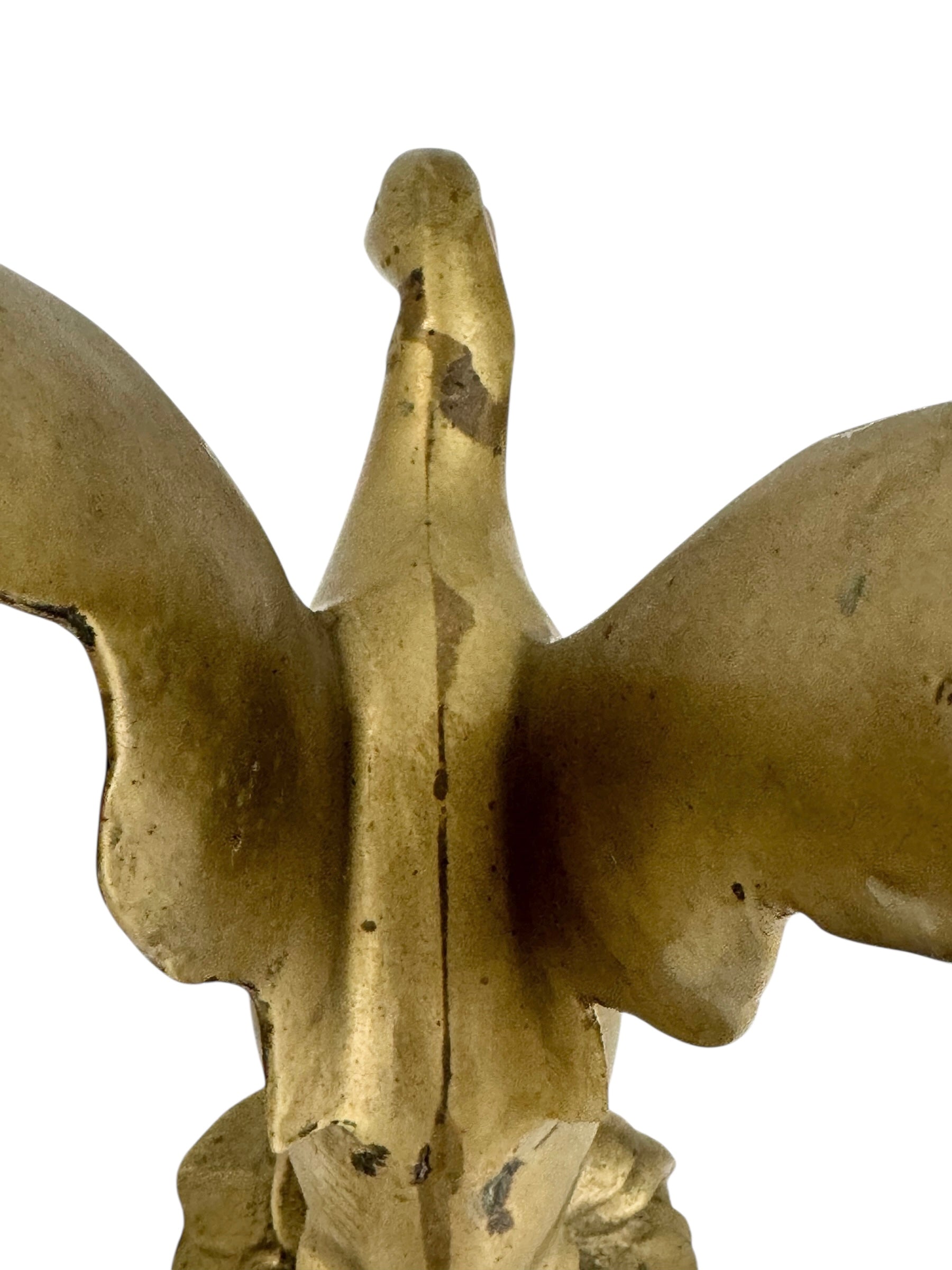 Vintage Brass Wings Up Bird Pair