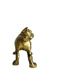 Vintage Brass Bulldog Figurine