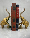 Vintage Brass Circus Elephants- A Pair