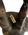 Vintage 1981 Dolbi Cashier Ram Horn Sculptures