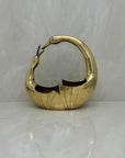 A Vintage Brass Bird Basket/Planter Or Cachepot- By Penco Industries