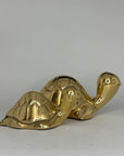 Vintage Brass Turtle Pals- A Pair