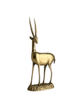Vintage Brass Antelope-15 inches tall