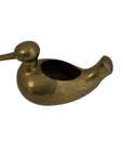 Vintage Brass Duck planter/Stash Pot
