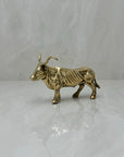 Vintage Brass Longhorn