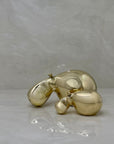 Golden Snooze – Vintage Brass Hippo Pair