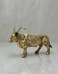 Vintage Brass Longhorn