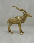 Vintage Brass Antelope