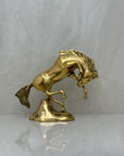 Vintage Brass Bucking Horse