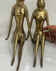 Vintage Brass Ladies-Pair