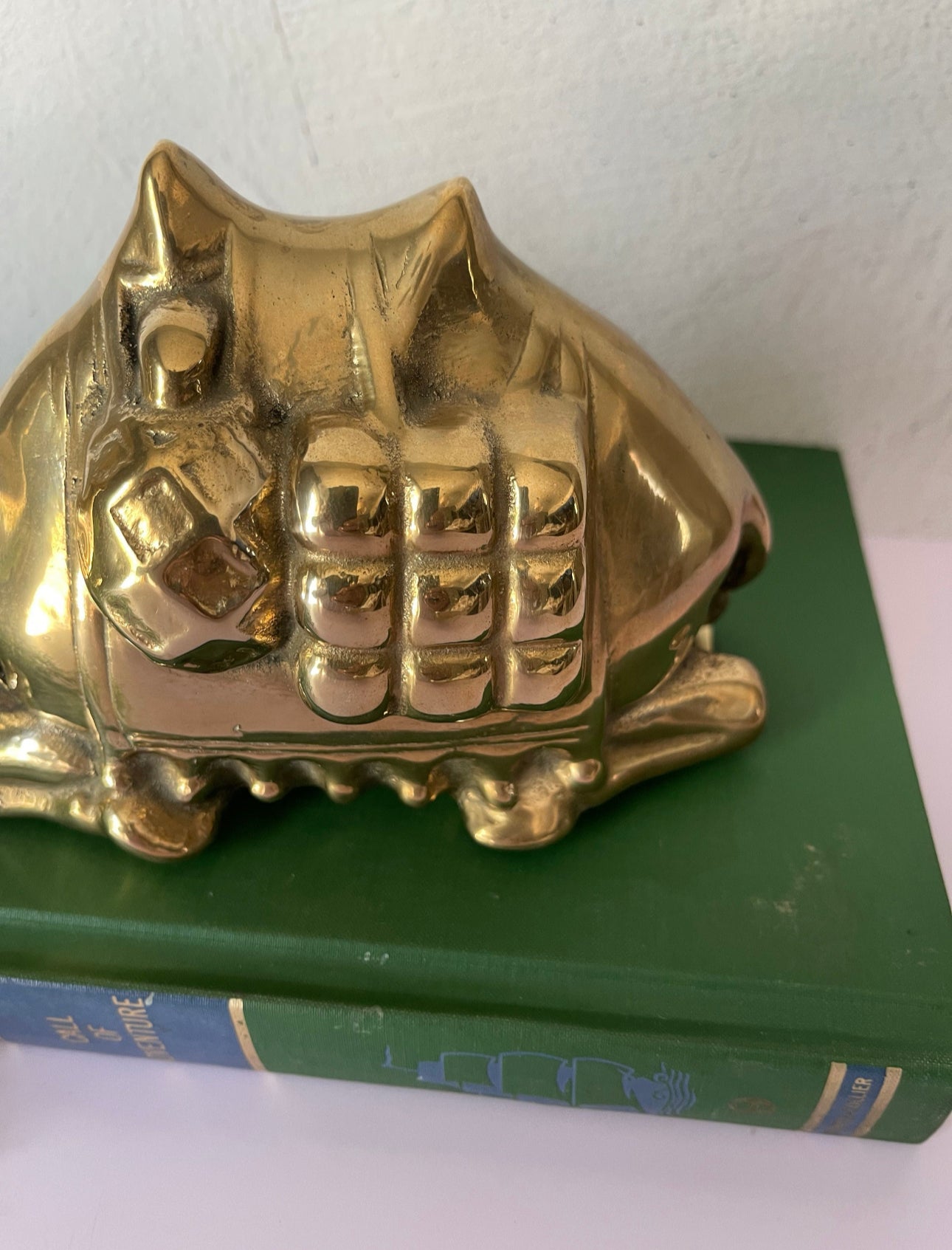 Vintage Brass Resting Camel