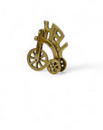 Vintage Brass "Hell on Wheels" Bicycle