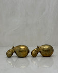 Vintage Brass Hippos-A Pair