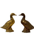 Vintage Brass Ducks