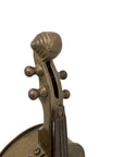 Vintage Brass Violin Figurines